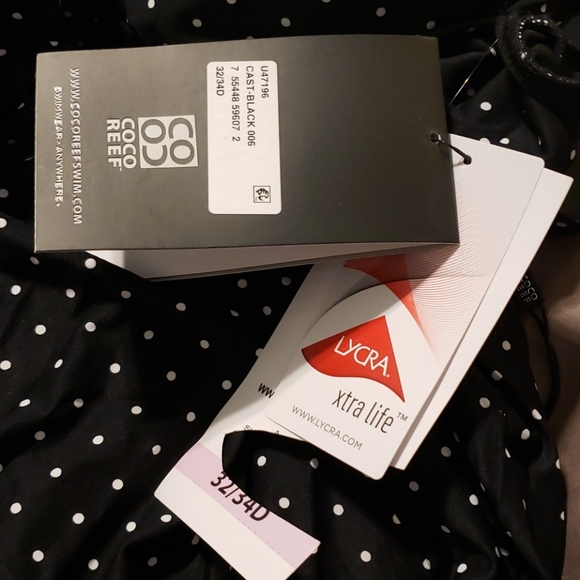 COCOA REEF BRA SIZE TANKINI SWIM TOP - Picture 10 of 12